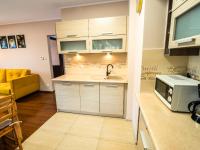Kuchyňa alebo kuchynka v ubytovaní Markowe Apartamenty Złoty Park