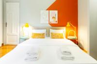 Posteľ alebo postele v izbe v ubytovaní Acropolis Apartments
