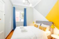 Posteľ alebo postele v izbe v ubytovaní Acropolis Apartments