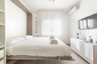 Posteľ alebo postele v izbe v ubytovaní Piazza Tripoli bright apartment
