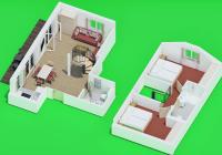 Plan piętra w obiekcie Appartements Plattlerhof