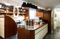 A kitchen or kitchenette at Hotel Mirage