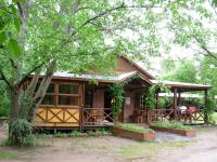 En have udenfor Hosteria Rural Piedra y Camino