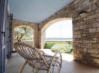 Balkón alebo terasa v ubytovaní Istrian villa with unique sea view