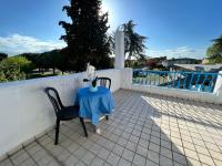A balcony or terrace at Hotel Ca' Bianca da Paolino