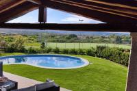 Basen w obiekcie Villa Janas con piscina privata Budoni lub w pobliżu
