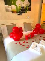 Posteľ alebo postele v izbe v ubytovaní B&B suite spa la Sciantosa