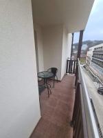 Balkón alebo terasa v ubytovaní APARTAMENT RODZINNY