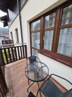 Balkón alebo terasa v ubytovaní APARTAMENT RODZINNY