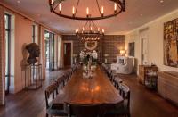 Posezení v ubytování Leeu Estates