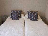 Postel nebo postele na pokoji v ubytování Apartamento Cream MRZ Rentals