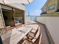 Balkón alebo terasa v ubytovaní Foz Playa Rapadoira - Bajos con terraza