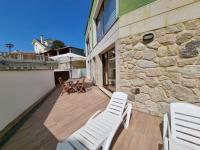 Balkón alebo terasa v ubytovaní Foz Playa Rapadoira - Bajos con terraza