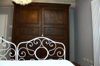 Łóżko lub łóżka w pokoju w obiekcie B&B La Torre a Revere