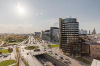 Výhľad na mesto Varšava alebo výhľad na mesto priamo z apartmánu