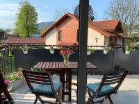 Balkón alebo terasa v ubytovaní Apartament Górska Fantazja