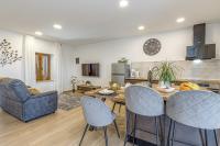 Kuchyň nebo kuchyňský kout v ubytování Apartment Nilda II