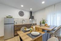 Kuchyň nebo kuchyňský kout v ubytování Apartment Nilda II