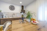 Kuchyň nebo kuchyňský kout v ubytování Apartment Nilda II