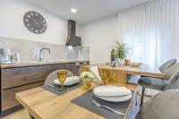 Kuchyň nebo kuchyňský kout v ubytování Apartment Nilda II