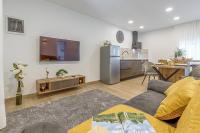 Kuchyň nebo kuchyňský kout v ubytování Apartment Nilda II