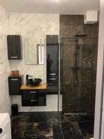 Kúpeľňa v ubytovaní Apartamenty Danka