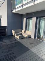 Balkón alebo terasa v ubytovaní Apartamenty Danka
