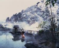 旅館の近くで見られる自然の景観