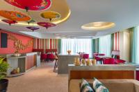 Χώρος καθιστικού στο Sea Pearl Hotel