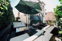 Vonkajšia záhrada v ubytovaní Holiday Apartments Amarilis