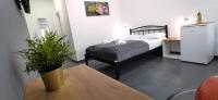 Kuchyň nebo kuchyňský kout v ubytování Apartments Cindra