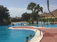 The swimming pool at or close to Casa Montana near the Coast