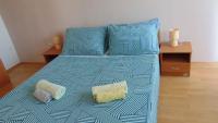 Postel nebo postele na pokoji v ubytování Apartment in Rovinj/Istrien 11703
