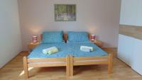 Postel nebo postele na pokoji v ubytování Apartment in Rovinj/Istrien 11703