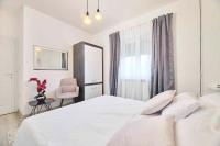 Posteľ alebo postele v izbe v ubytovaní Holiday home in Murine - Istrien 42601