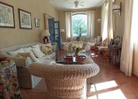 Posedenie v ubytovaní Casa rural con encanto, 4 hab con 4 baños completos en suite, piscina y campo privado