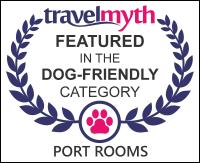 Certifikát, ocenenie alebo iný dokument vystavený v ubytovaní Port Rooms Pet Friendly