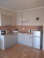 Kuchyňa alebo kuchynka v ubytovaní Przytulny apartament w sercu Karkonoszy