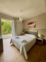 Posteľ alebo postele v izbe v ubytovaní Eirini & Manolis Apartments