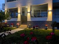 Vonkajšia záhrada v ubytovaní Eirini & Manolis Apartments