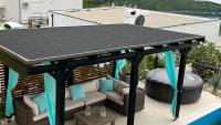 Ein Balkon oder eine Terrasse in der Unterkunft Apartman Mateo
