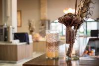Kuchyň nebo kuchyňský kout v ubytování Summer Beach Hotel