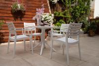 Patio alebo iná vonkajšia časť ubytovania SantaCara City Apartment