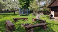 Zahrada ubytování Maringotka/tiny house SEN VYSOČINA
