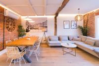 Posezení v ubytování New Abando AC by Staynnapartments