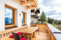 Balkon lub taras w obiekcie Ferienhaus Weitblick
