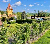Zahrada ubytování Chalet beim Georgi Schloss