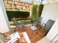 Posezení v ubytování Beautiful luxurious 2 bedroom apartment with a breathtaking view at La Cala Golf