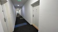 The floor plan of 2 room apartment with terrace, Prievozska street