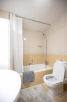 Půdorys ubytování Spacious 2-bedroom apartment with free parking